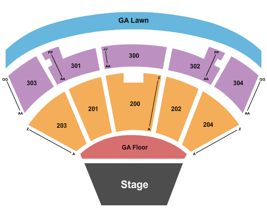 Merriweather Post Pavilion Jack Johnson Seating Chart